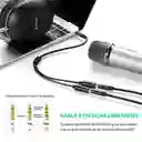 Divisor De Auriculares De Macho A Doble Hembra Ugreen 30620