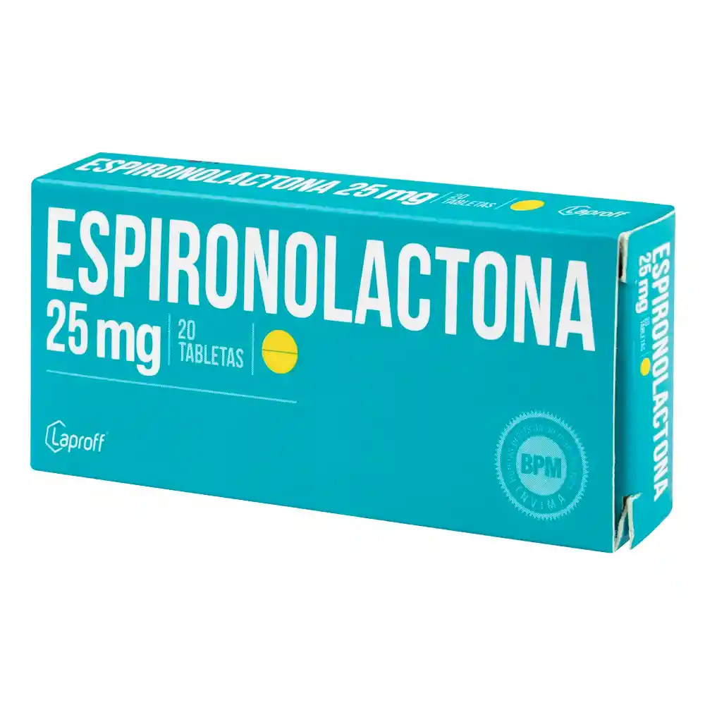 Laproff 	Espironolactona 25Mg Sob X 10