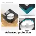 Estuche Protector Airtag Con Llavero De Silicona En Disquete