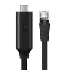 Cable De Consola Tipo C A Rj45 Plano De 1.5mt Ugreen 80186
