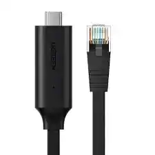 Cable De Consola Tipo C A Rj45 Plano De 1.5mt Ugreen 80186