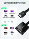 Hdmi A Vga Con Convertidor De Audio Ugreen 40248