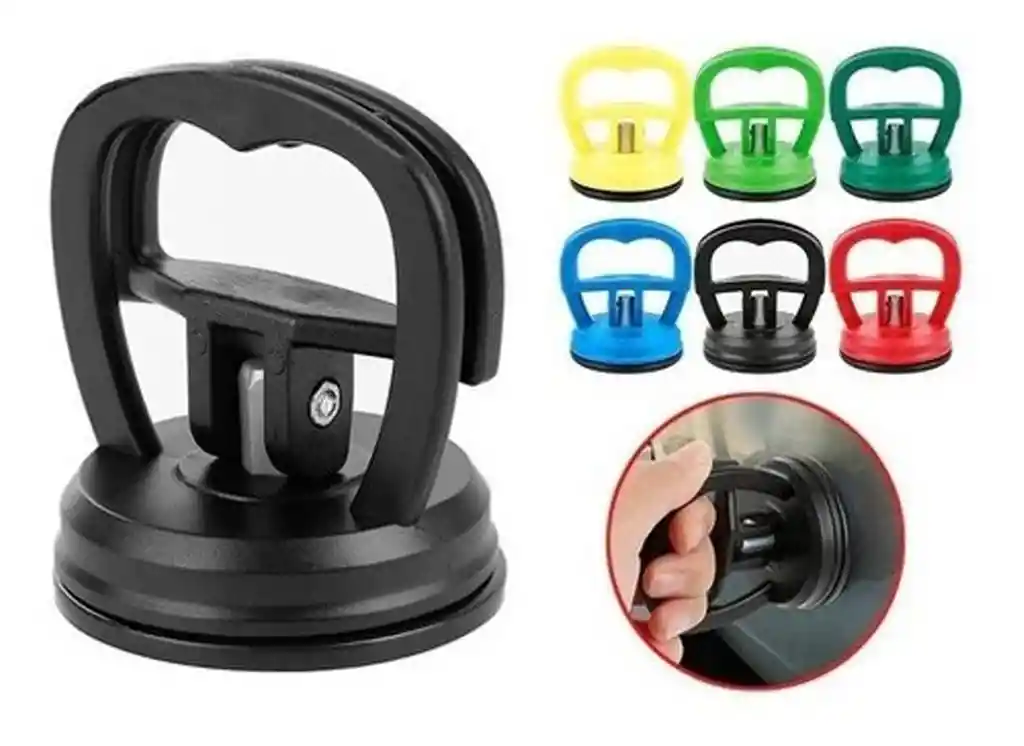 Ventosa Saca Golpes Carro Vidrio Celular Metal 5.5 Cms