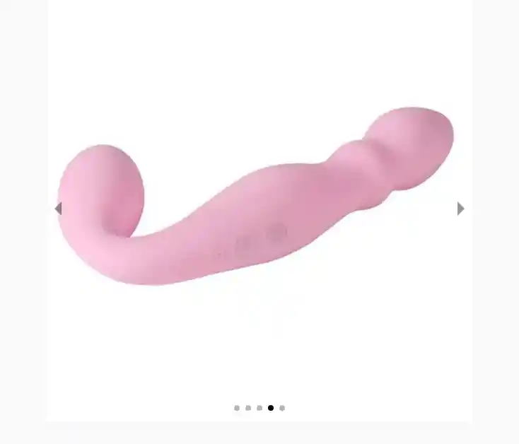 Vibrador Masajeador Prostatico/vaginal Punto G Flexible