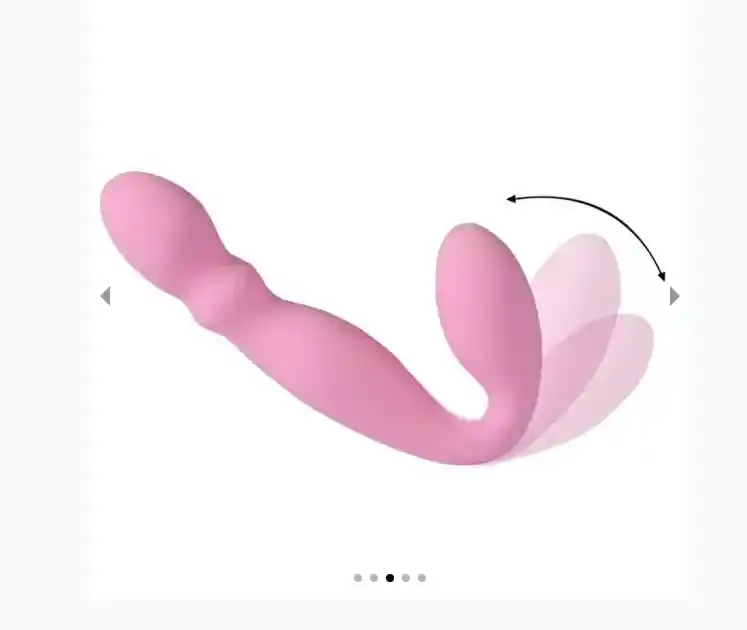 Vibrador Masajeador Prostatico/vaginal Punto G Flexible