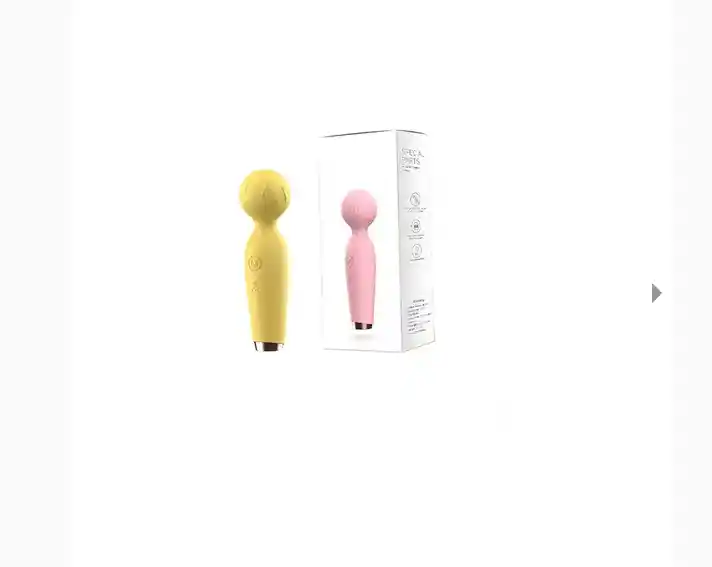 Vibrador Tipo Hitachi Pequeño Microfono Lilo Ll-b2002 Recargable 15cm