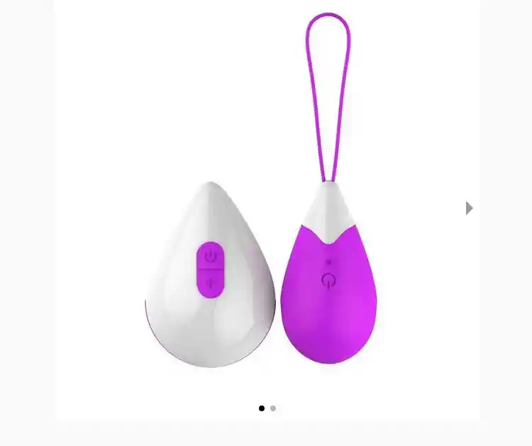 Huevo Vibrador Inhalambrico Xxoo Morado