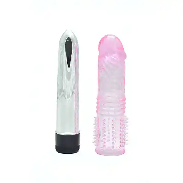 Vibrador Misil Funda Texturizada