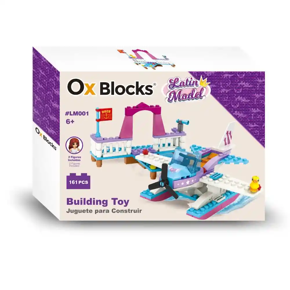 Ox Latin Model Juguete Para Construir 161 Piezas