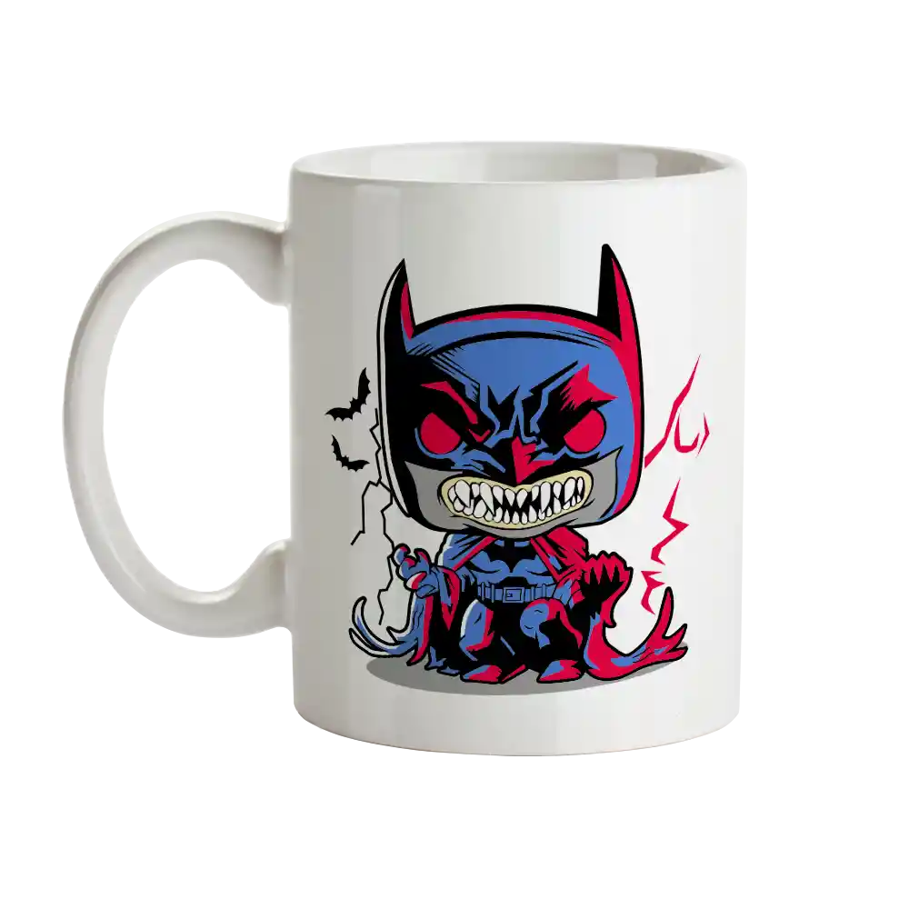 Mug Batman Red Rain Tipo Pop