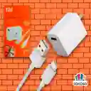 Xiaomi Cargador(Cubo+Cable) Aaatype C