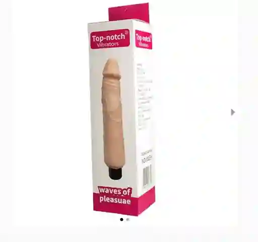 Vibrador Top Notch Vibrating Cock Piel Liso
