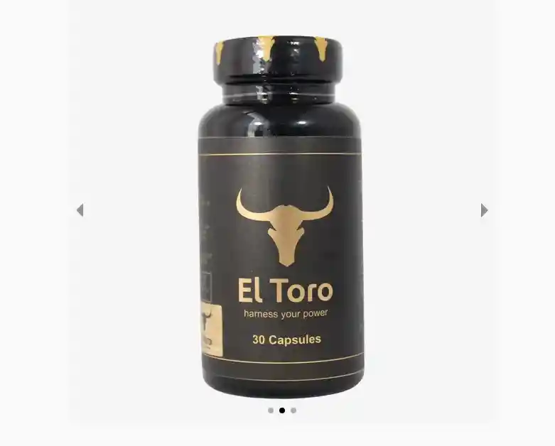 Suplemento Dietético Potencializador El Toro Gold X30 Capsulas