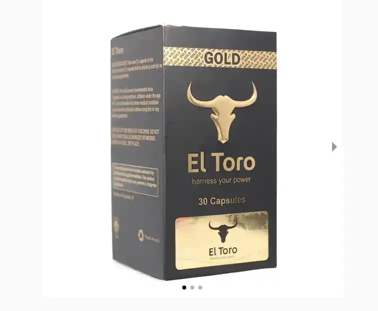 Suplemento Dietético Potencializador El Toro Gold X30 Capsulas