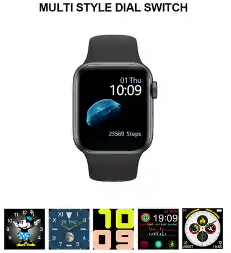 Smartwatch T500 Negro