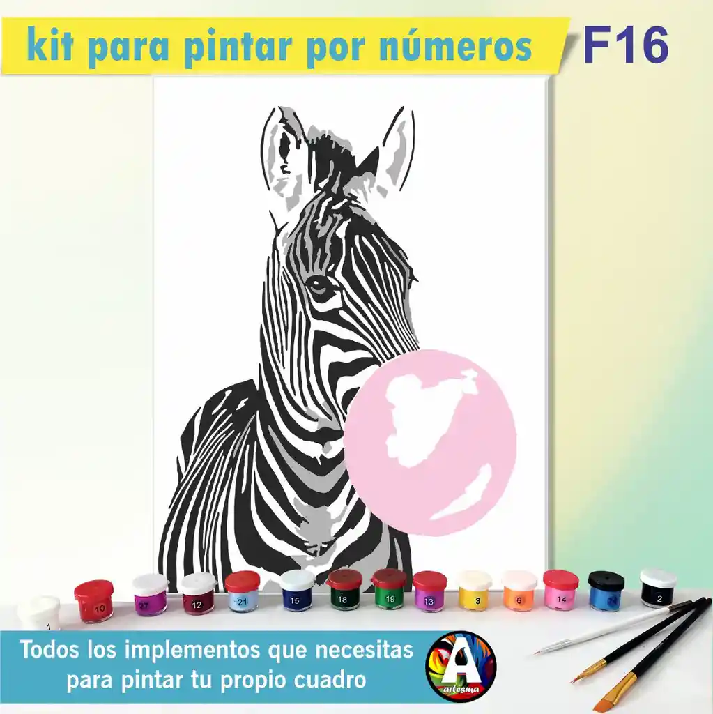 Kit De Arte Cebra