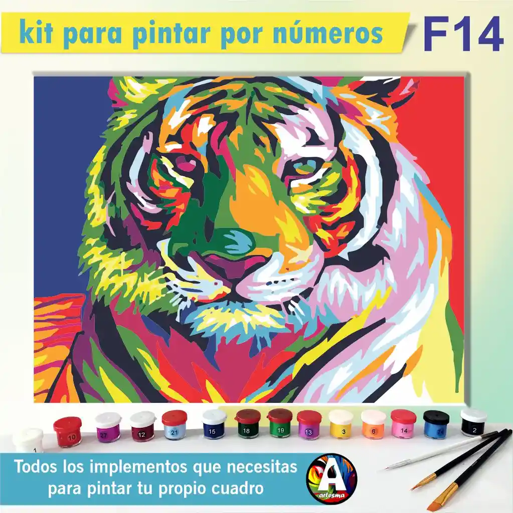 Kit De Arte Tigre