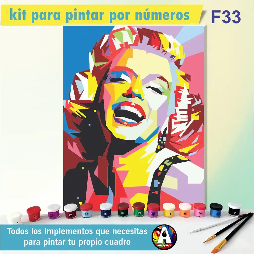 Kit De Arte Marilyn Monroe