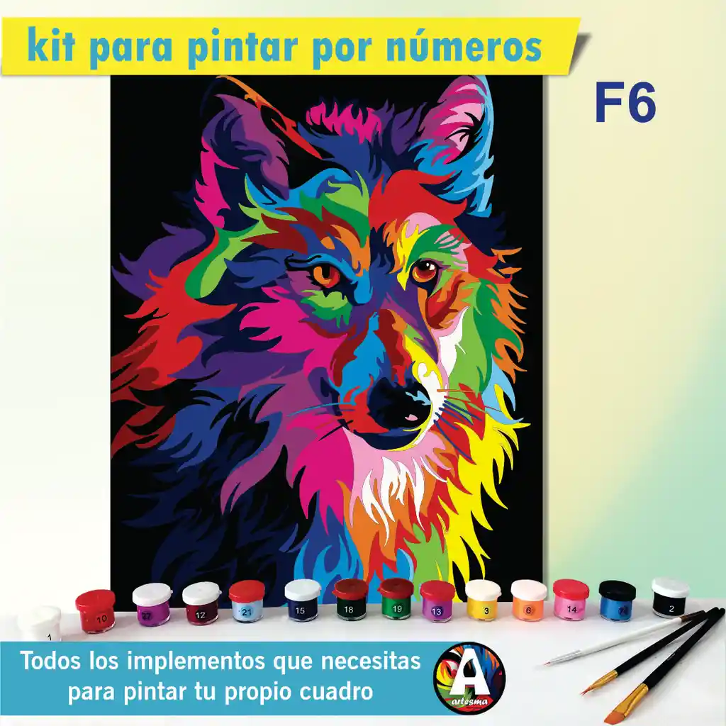 Kit De Arte Lobo