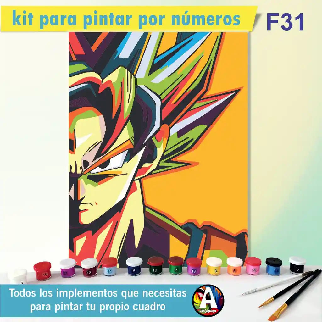 Kit De Arte Goku