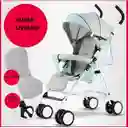 Coche Para Bebe Paseador Tipo Sombrilla Liviano Verde 701-2