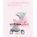 Coche Paseador Para Bebe Tipo Maleta + Toldillo Rojo 609-2