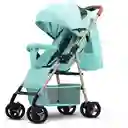 Coche Para Bebe Con Capota Expandible Fino Reversible Verde 701-3
