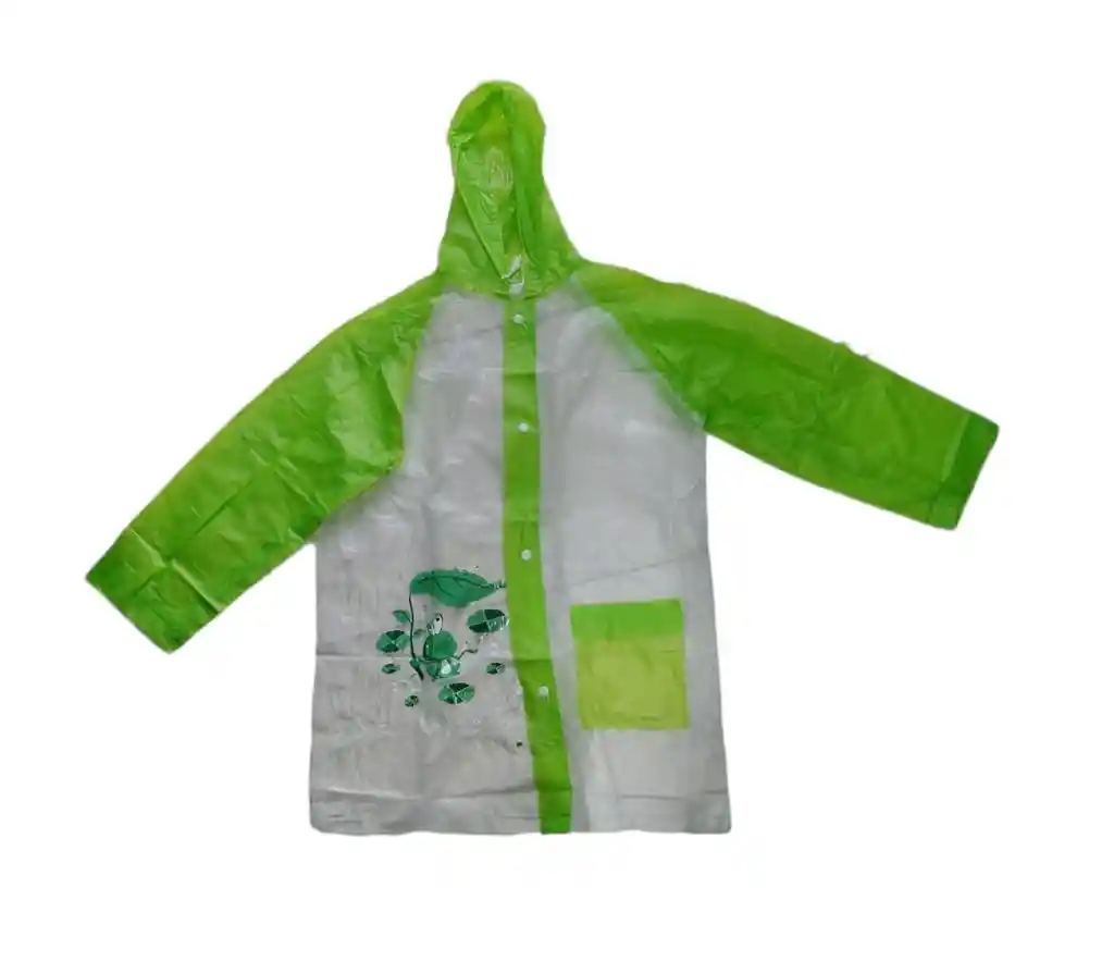 Capa Impermeable Para Niño Talla De 115-125 Cm