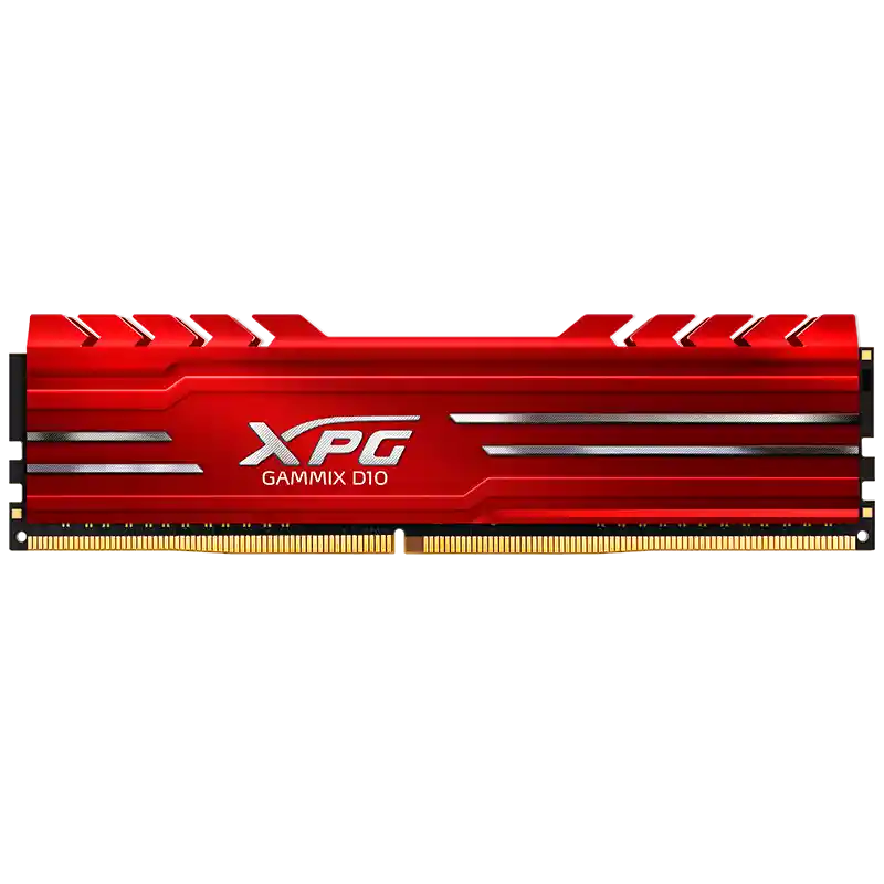 memoria ram pc XPG gammix d10 ddr4 8gb 3200mhz (rojo)