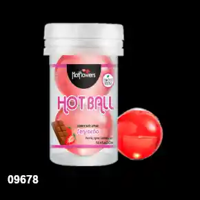Lubricante Hot Ball Sensación (fresa Con Chocolate)