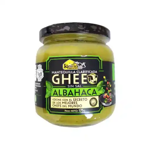 Mantequilla Clarificada Ghee Con Albahaca