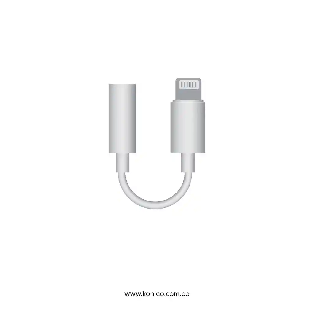 Convertidor Iphone Audífonos Jack A Lightning 3.5mm Garantía