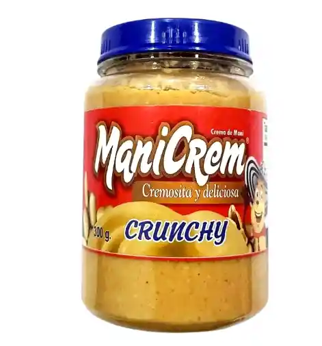 Crunchy Manicremmantequilla De Mani 300 Gr