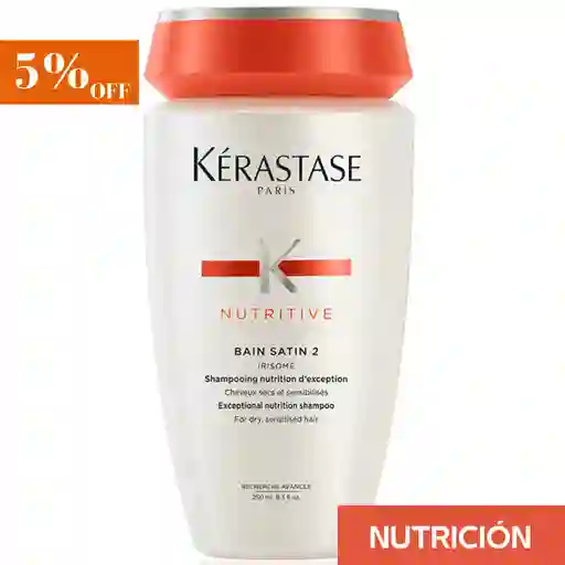 Nutrit Shampoo Nutricion Bain Satin X 250 Ml