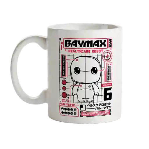 Mug Baymax Big Hero 6 Tipo Pop