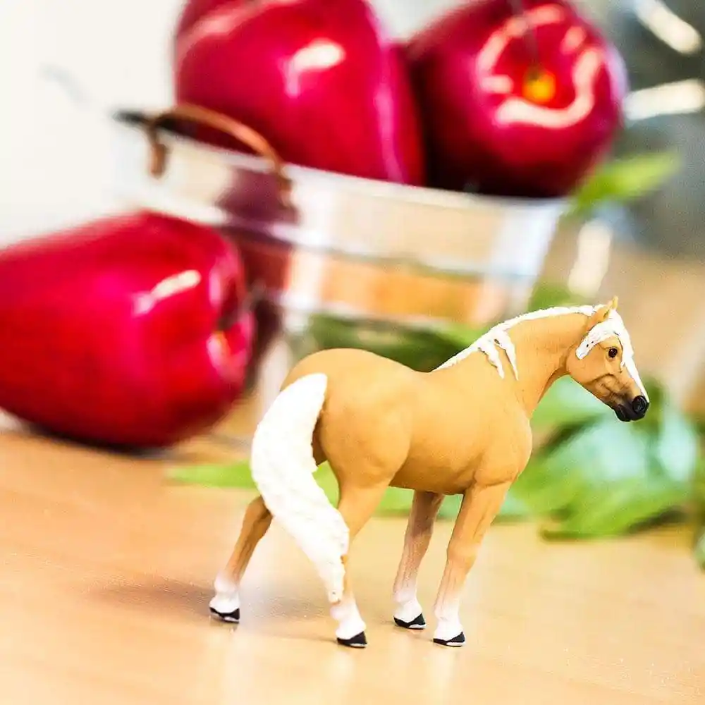 Figura De Animales Caballo Palomino Colección Niños Y Niñas