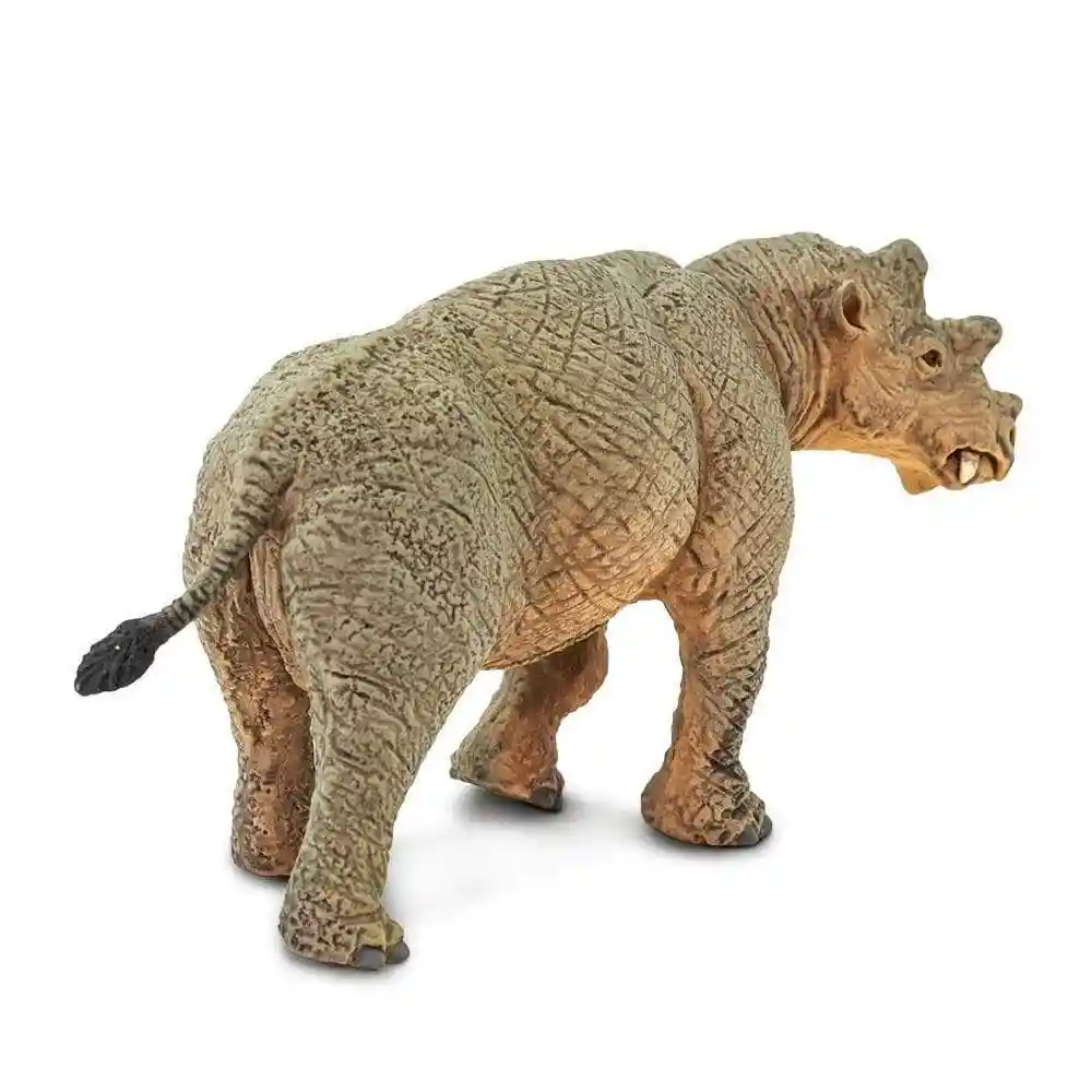 Figura De Dinosaurios Uintatherium Colección Niños Y Niñas