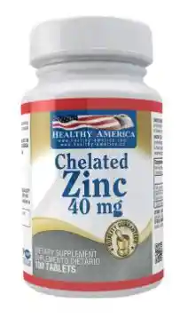 Zinc 40mg 100 Capsulas