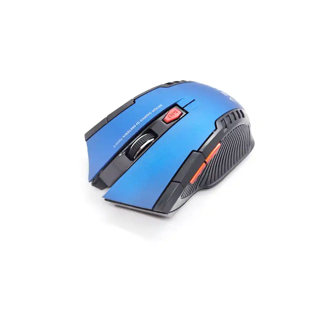 Mouse Gamer Inalámbrico Wolf 5 Botones Recargable