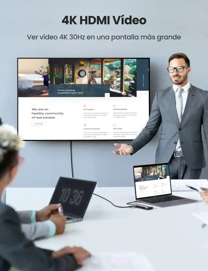 Convertidor Macbook Usb-c 9 En 1 Ugreen 40873