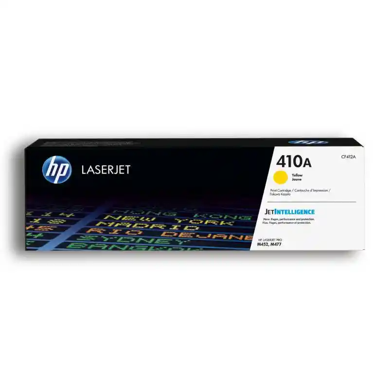 Cartucho De Toner Hp 410a Amarillo Laserjet Original (cf412a)