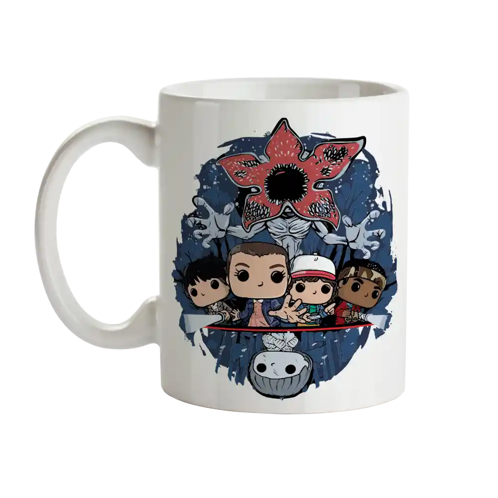 Mug Stranger Things Group Tipo Pop