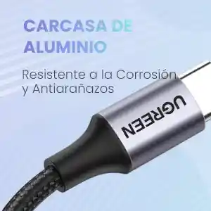 Cable Usb Tipo C A Cable Estéreo De 3.5mm 1mt Ugreen 30633