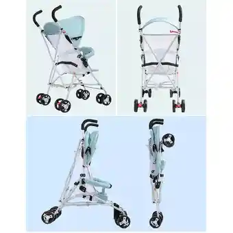 Coche Para Bebe Paseador Cierre Facil Pd-701-1 Rojo