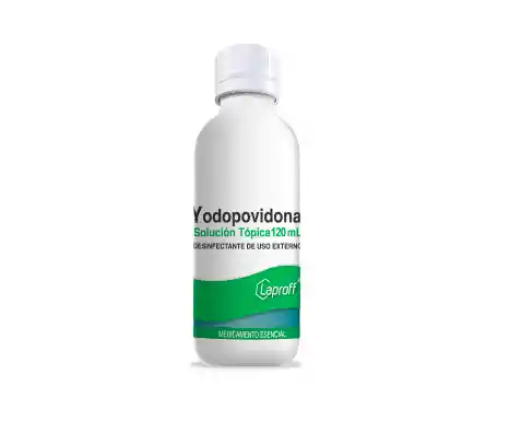 	yodopovidona Solucion X 120ml Laprof
