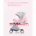 Coche Para Bebe Paseador Tipo Maleta + Toldillo Rojo 609-1