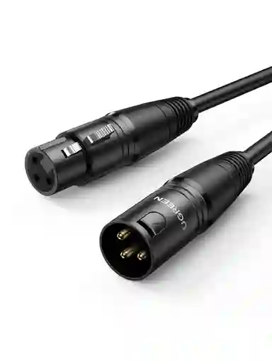 Cable De Micrófono Xlr 3mt Ugreen 20711