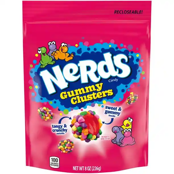 Nerds Dulcesgummy Clusters 8 Oz Importado