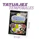 Juguetes Tatuajes Temporales Niños Tattos Disfraz 12 Hojas Infantil