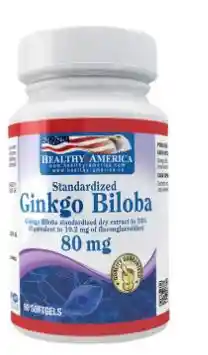 Gingko Biloba 80mg 90 Softgels